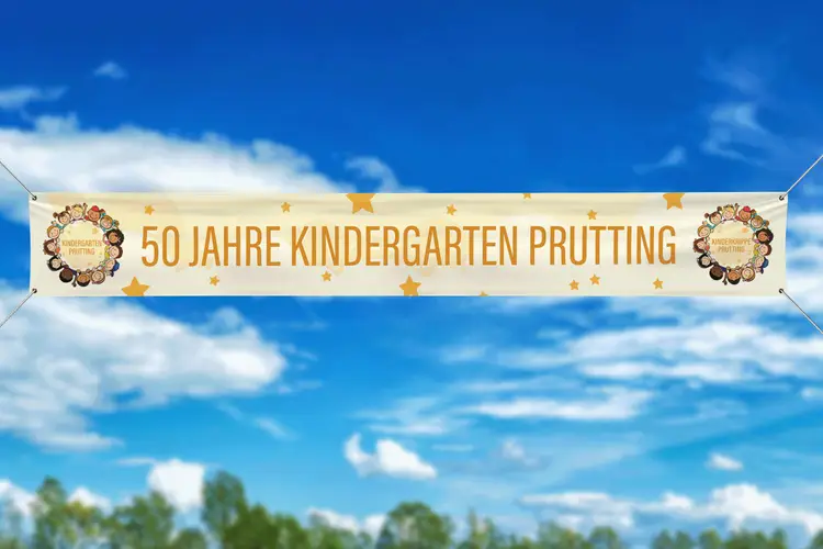 Kindergarten Prutting Banner
